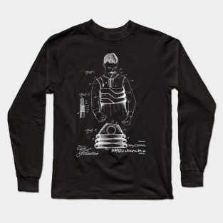life preserver and swimming apparatus Vintage Patent Hand Drawing Long Sleeve T-Shirt